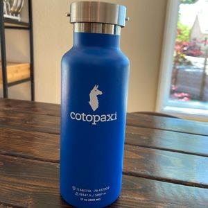 Blue 17oz Cotopaxi water bottle
